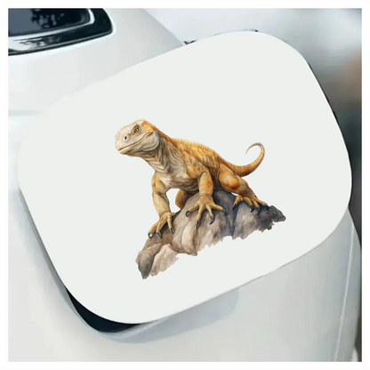 Iguana Brown Rock Vinyl Sticker Decal