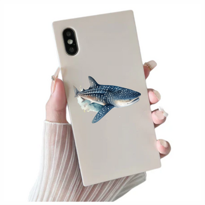 Whale Shark Blue Ocean Vinyl Sticker Decal