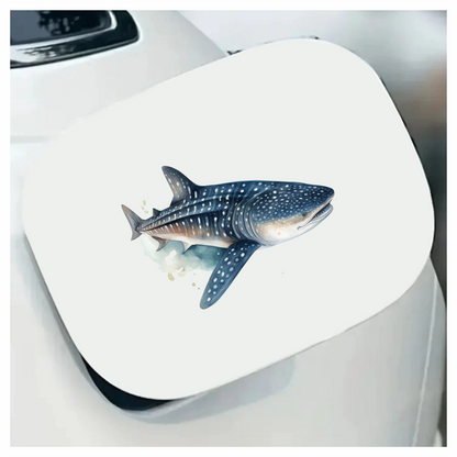 Whale Shark Blue Ocean Vinyl Sticker Decal