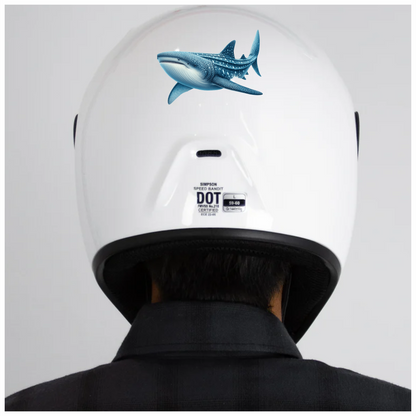 Whale Blue Whale Shark Large Ocean Vinyl Sticker Decal