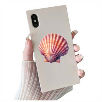 Shell Pink Color Vinyl Sticker Decal