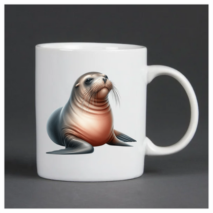 Seal Brown Sea Lion Vinyl Sticker Decal