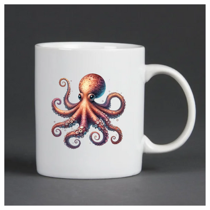 Octopus Purple Tentacles Sea Animal Vinyl Sticker Decal