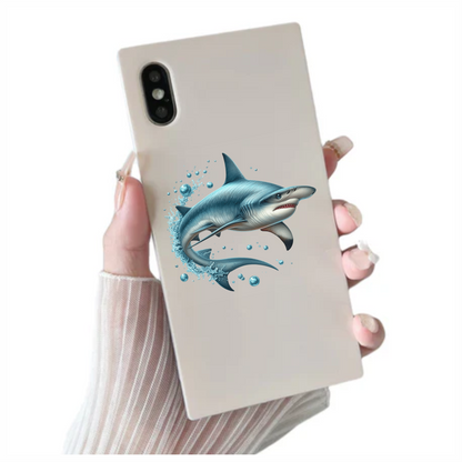 Shark Blue Ocean Swimming Fast Vinyl Sticker Decal