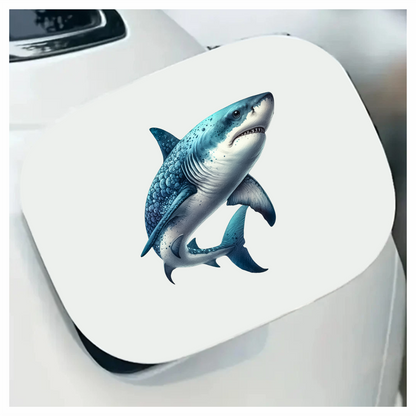 Shark Blue Ocean Fish Predator Vinyl Sticker Decal