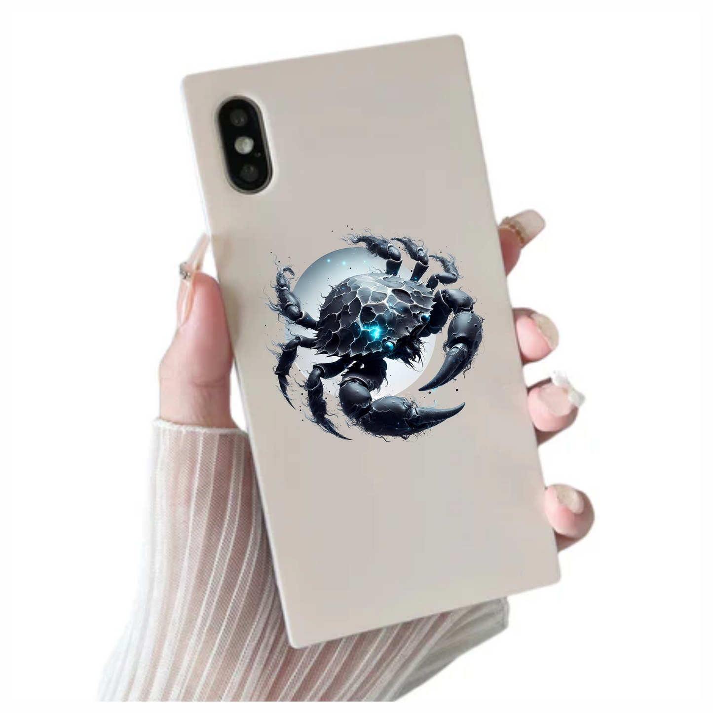 Armored Crab Breed Lunar Blue Vinyl Decal Sticker