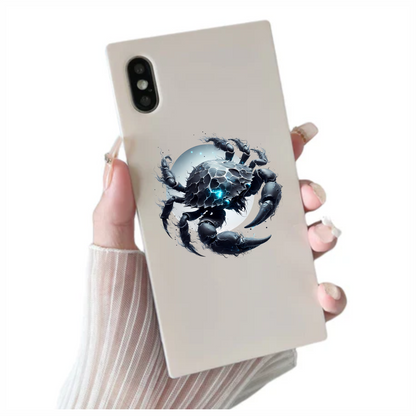 Armored Crab Breed Lunar Blue Vinyl Decal Sticker