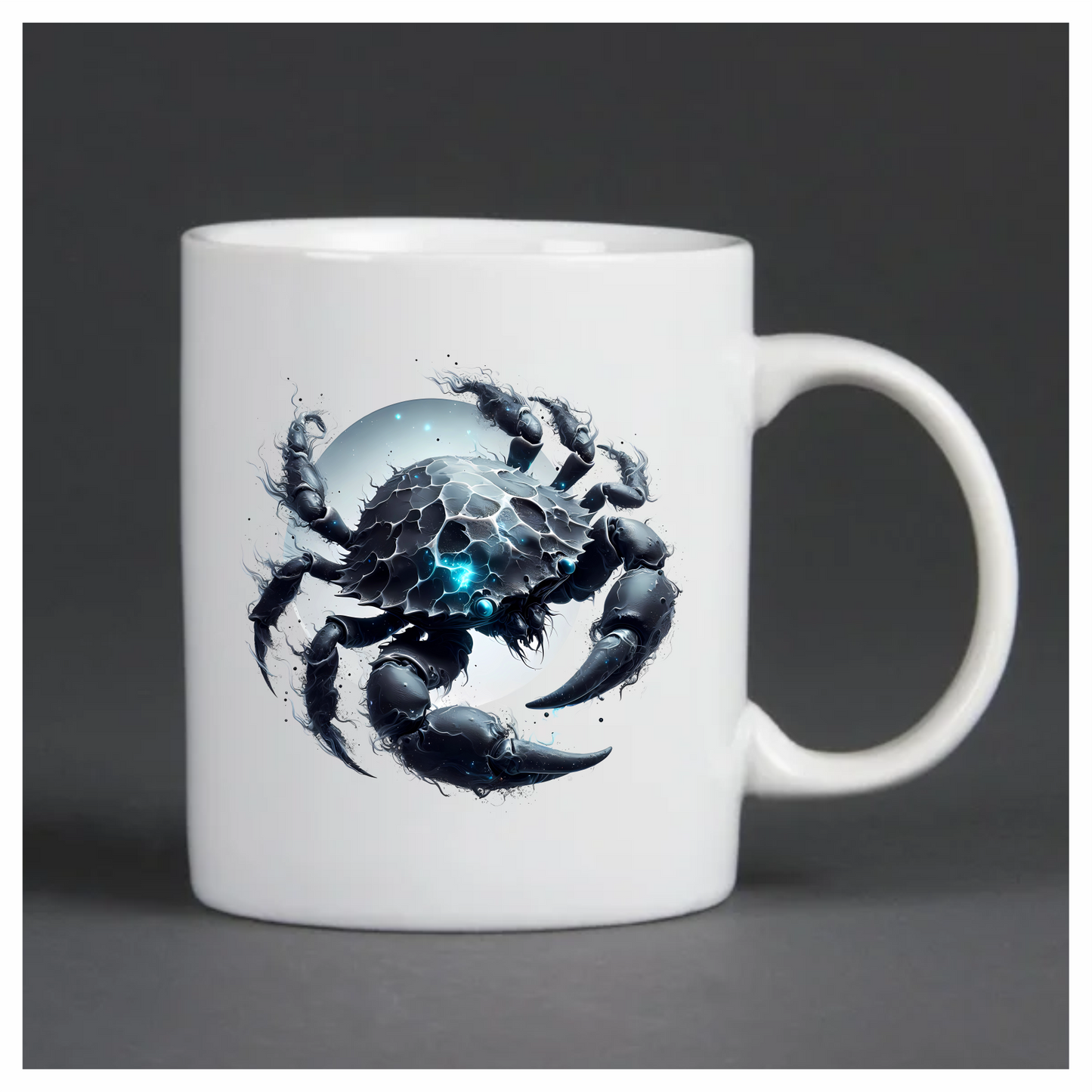 Armored Crab Breed Lunar Blue Vinyl Decal Sticker