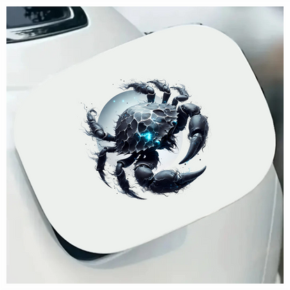 Armored Crab Breed Lunar Blue Vinyl Decal Sticker