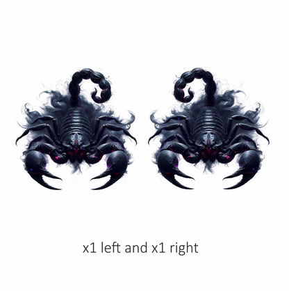 Scorpion Breed With Black Armour Vinyl Decal Sticker