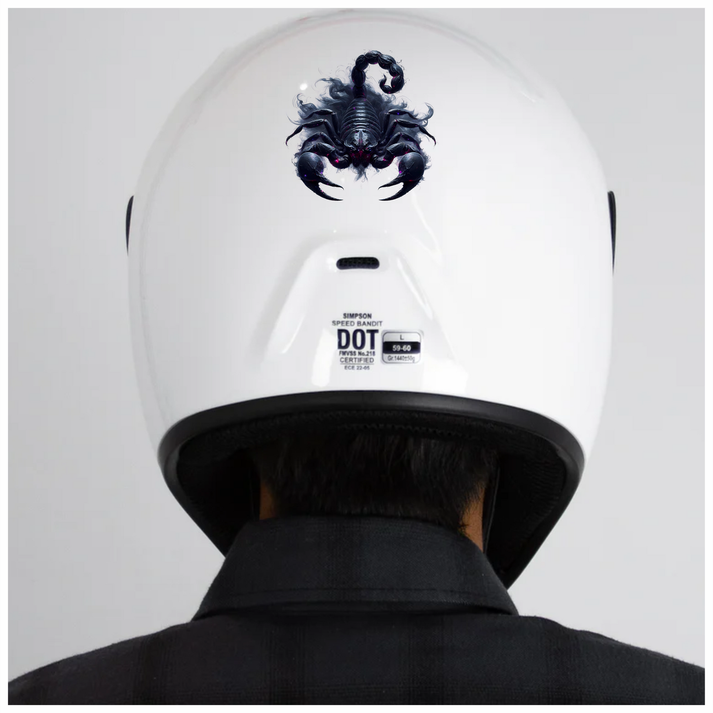 Scorpion Breed With Black Armour Vinyl Decal Sticker