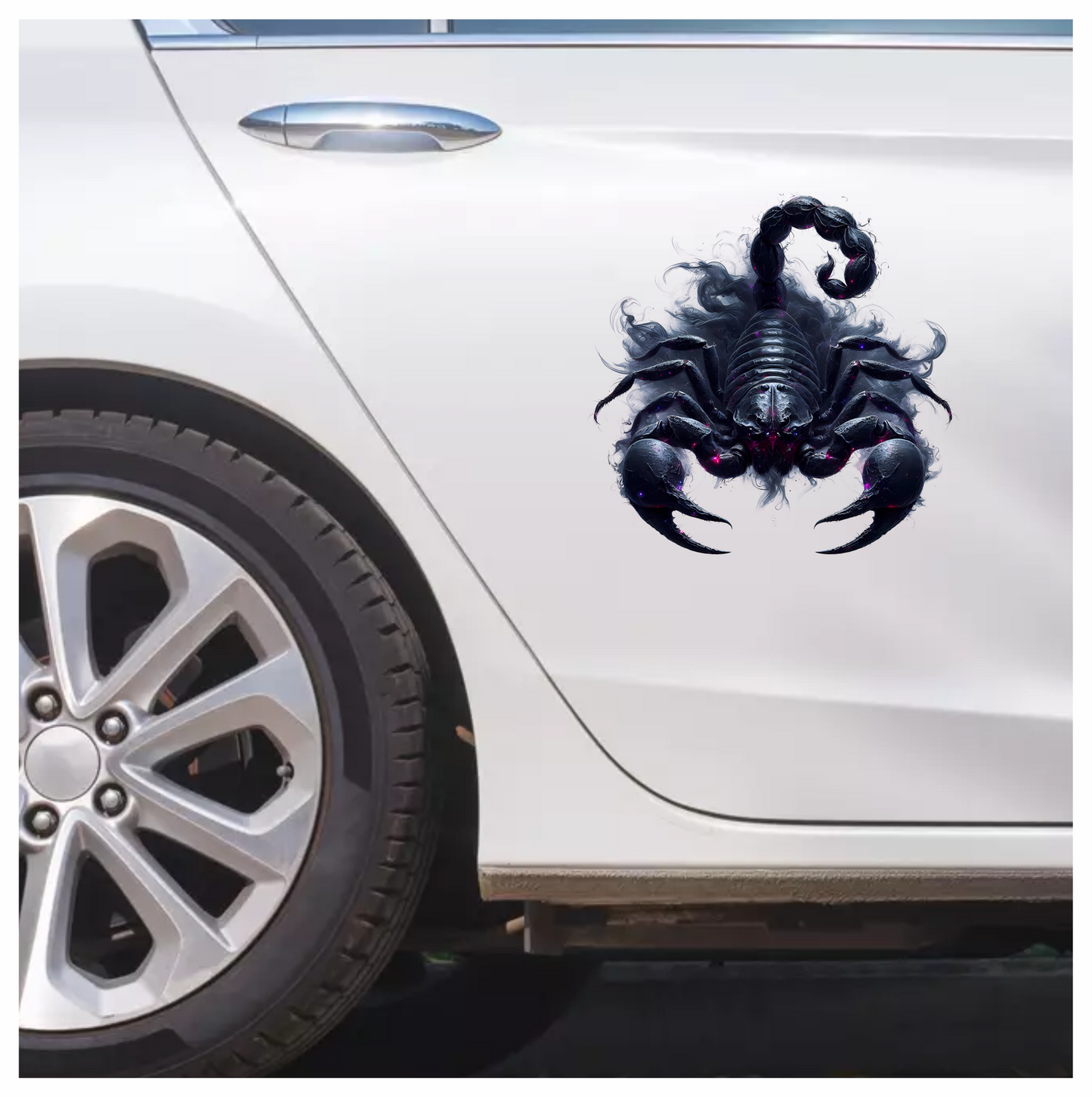 Scorpion Breed With Black Armour Vinyl Decal Sticker