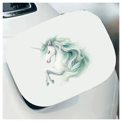 Unicorn Horse With Teal Mane Vinyl Decal Sticker