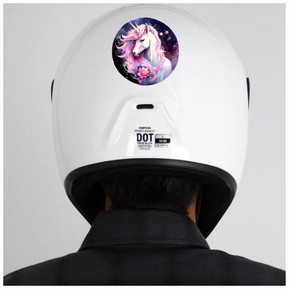 Unicorn Horse With Pink Mane Vinyl Decal Sticker