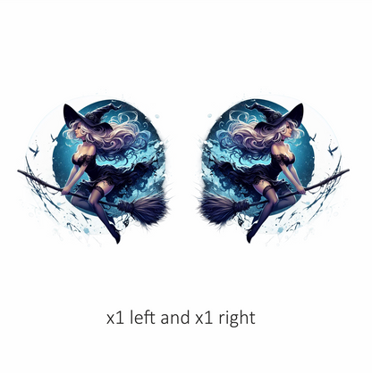 Alluring Ashen Angelic Arcane Attractive All-Black Aerial Alluring Vinyl Decal Sticker