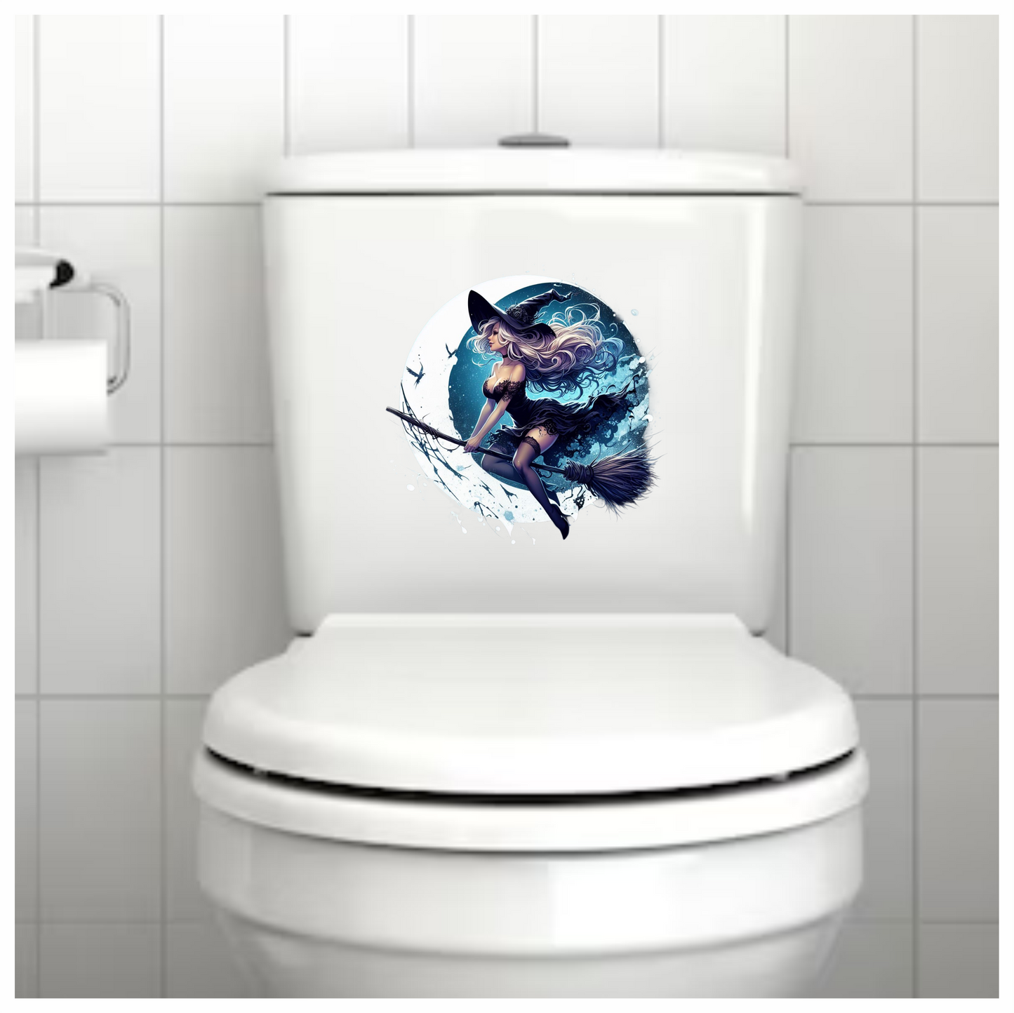 Alluring Ashen Angelic Arcane Attractive All-Black Aerial Alluring Vinyl Decal Sticker