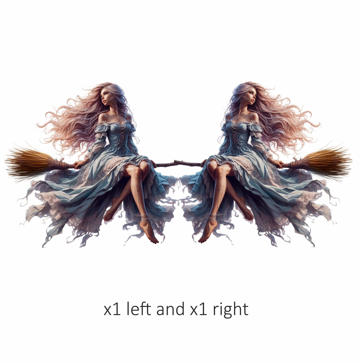 Angelic Ash-Blonde Azure Attired Aetherial Alluring Arcane Aerial Vinyl Decal Sticker