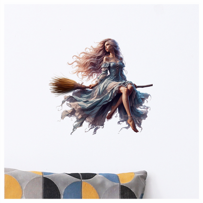 Angelic Ash-Blonde Azure Attired Aetherial Alluring Arcane Aerial Vinyl Decal Sticker